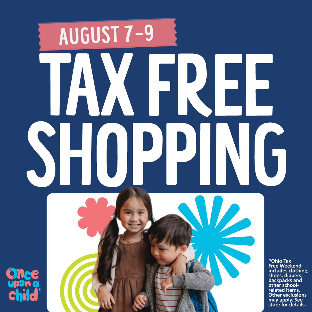 Tax-Free Weekend - August 7–9